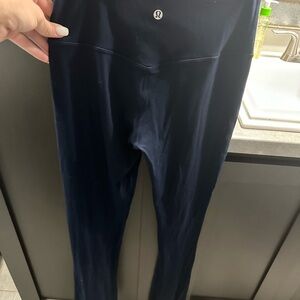 Align mini flare size 6 regular true navy